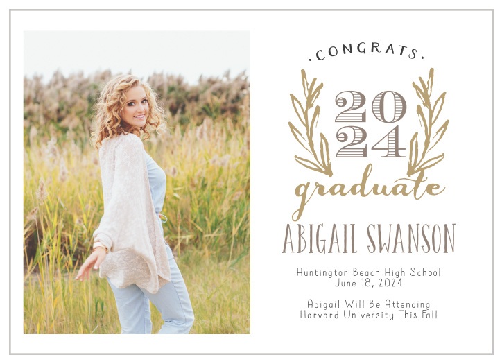 Traditional meeds hipster with this easy to customize, beautiful Sketched Graduation Announcement.