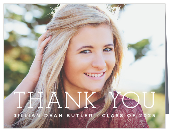 The Basic Typography Thank You Card gives you clean and fresh look to your card. Keep the Thank You card simple or get creative by changing the fonts, text and colors to make it fit your personality.