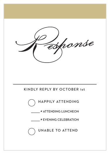 The Scallop Frame Bat Mitzvah RSVP Cards are designed to perfectly match and compliment the similarly-named invitation suite. Match the colors and get a headcount for your celebration!