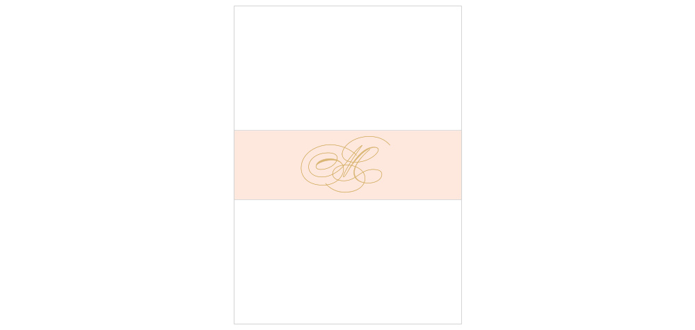 Charmed Monogram Belly Band