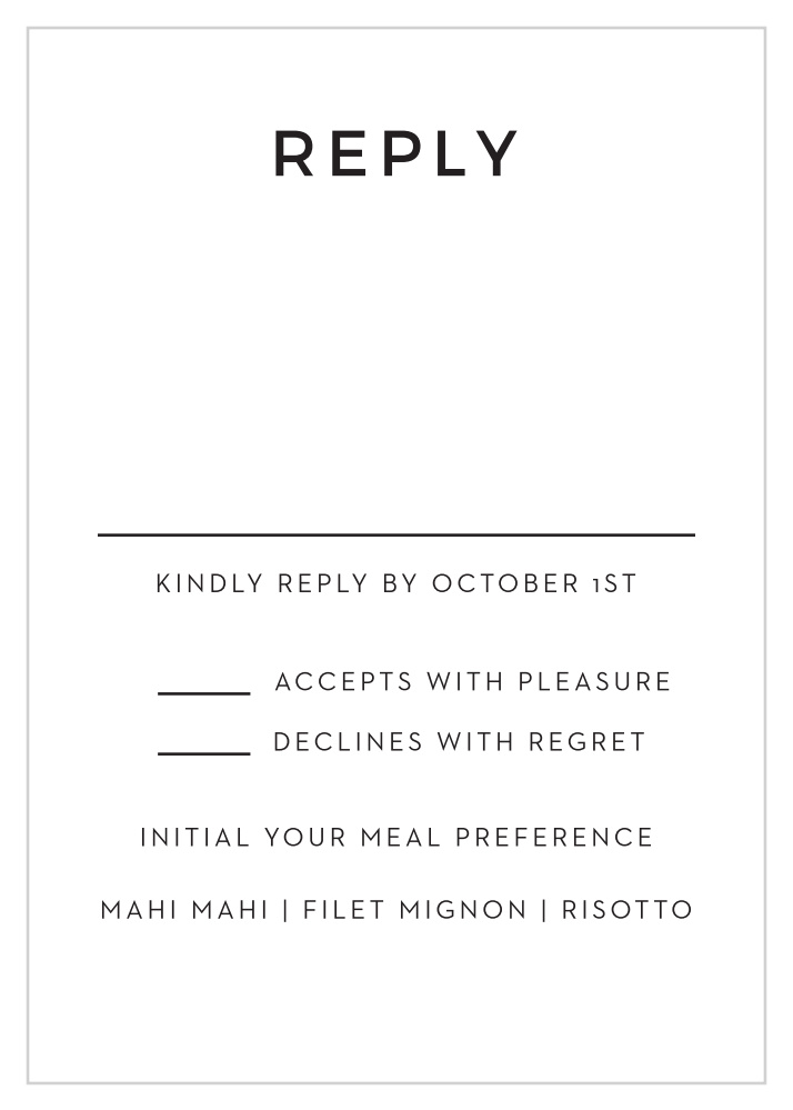 Swirling Simplicity Response Cards