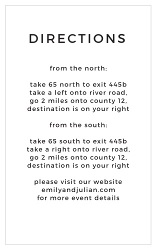 Swirling Simplicity Direction Cards