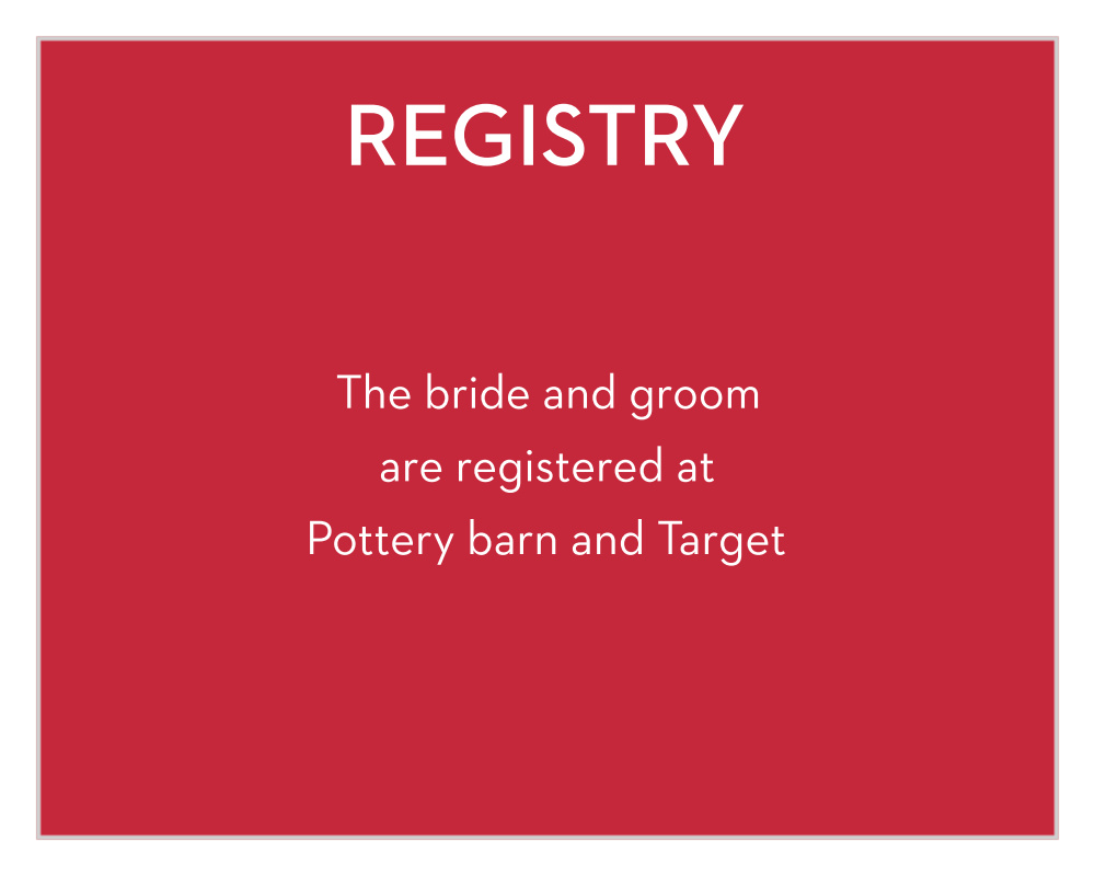 Royal Crown Registry Cards