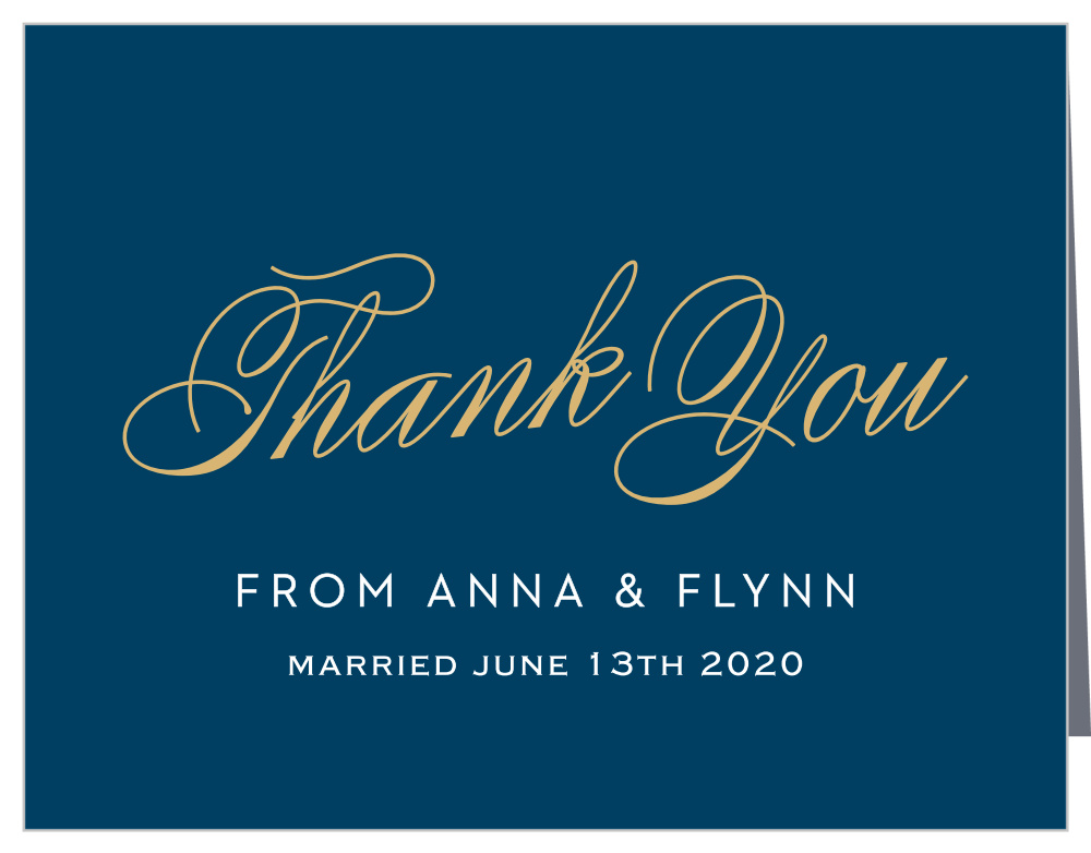 Statement Script Thank You Cards
