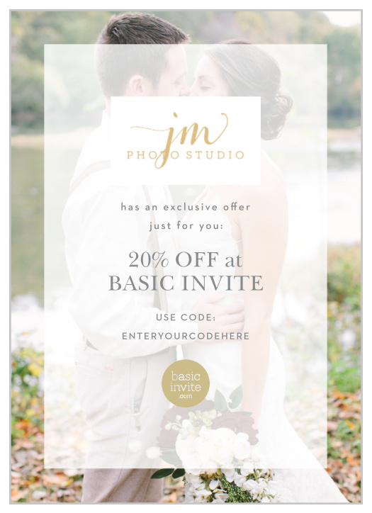 This partner card design includes customizable text, a section to upload your logo, and a location for a large photo upload. The back of this card includes our color guide, complete with printed swatches of our current color offerings.
Important
We ask that you do not order more than a 1 month supply to help minimize waste. You can always order more, and they will always arrive within a week.