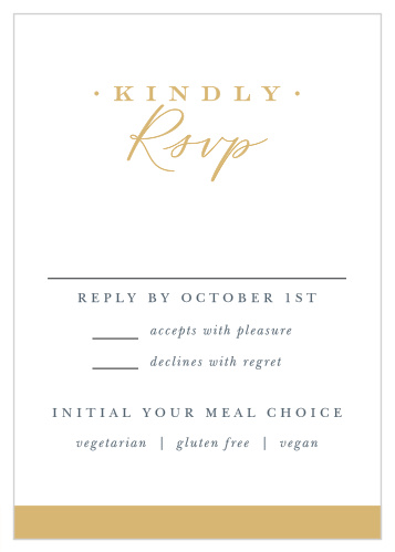 Easily gather your guest list with our Photo Romance Response Cards!