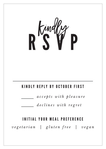 Sweet Simplicity Response Cards