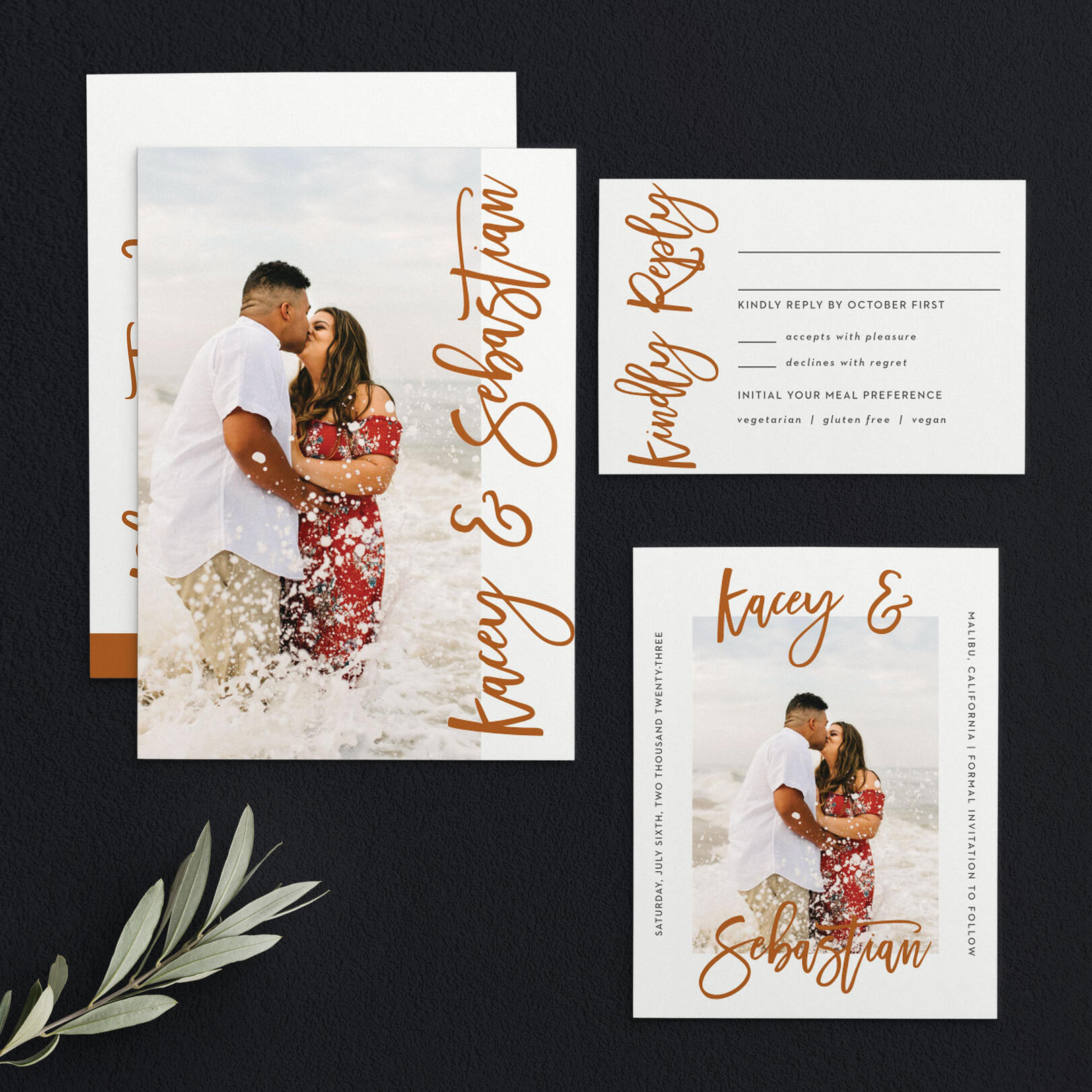 Tea Photo Collage Save the Date Cards by Basic Invite tea-photo-collage-save-the-date-cards-by-basic-invite