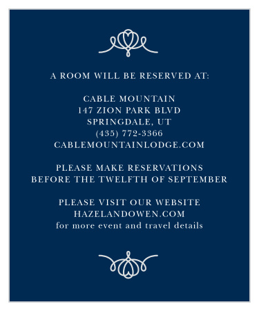 Help guests know what travel plans to make and where to stay with the Royal Scrolls Accommodation Cards!