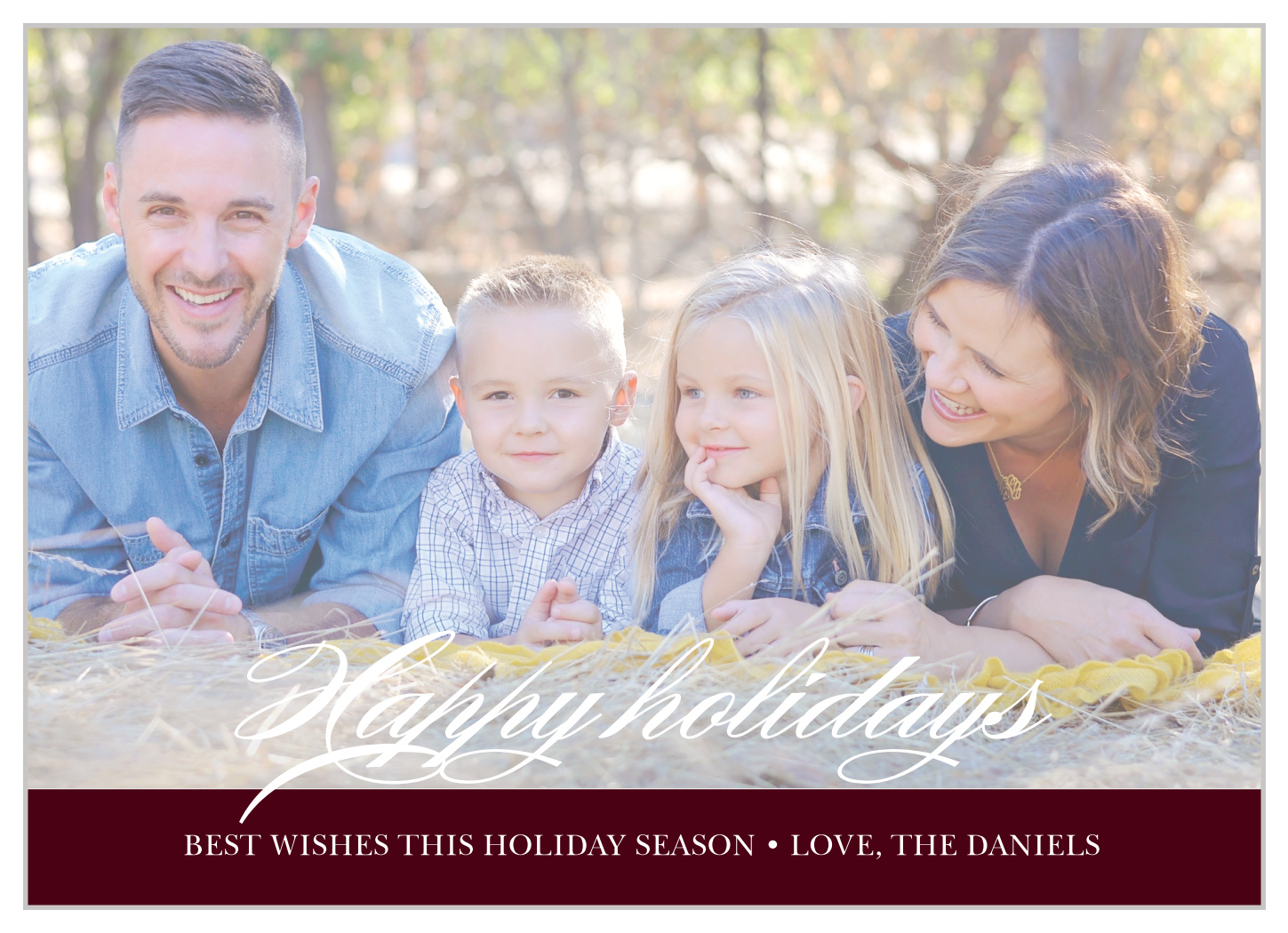 Perfectly Picturesque Photo Holiday Cards