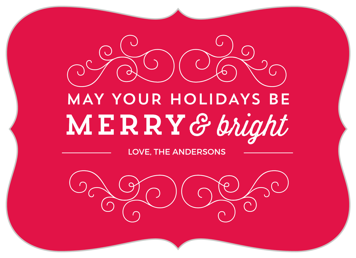 Merry Bright Holiday Cards