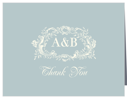 In Cursive Wedding Thank You Cards