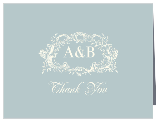 Make sure your guests know how much you appreciate them using the In Cursive Thank You Cards.