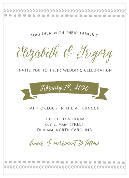 Show off your style with the completely customizable Rustic Tribal Wedding Invitations from the Crafty Pie Collection at Basic Invite.