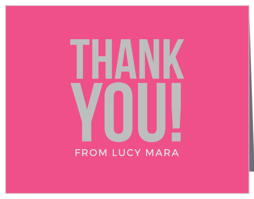 Thank guests with the bright and bold design of the More Champagne Foil Bridal Shower Invitations.