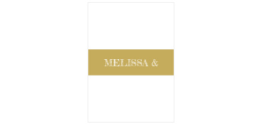 Use the Snappy Slanted Border Belly Bands to tie your wedding stationery together. A belly band is a long, thin strip that holds together the entire invitation suite. Add your names to this design in a font from our collection of over 100 hand-picked fonts. These belly bands are also available in over 160 gorgeous colors. The Snappy Slanted Border Belly Bands are party of the Crafty Pie Collection at Basic Invite.