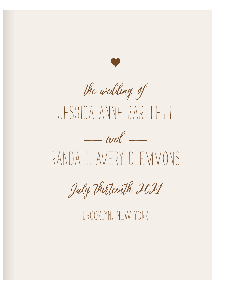 Add your custom text to the Drawn Together Guest Book, part of the Crafty Pie Collection at Basic Invite.