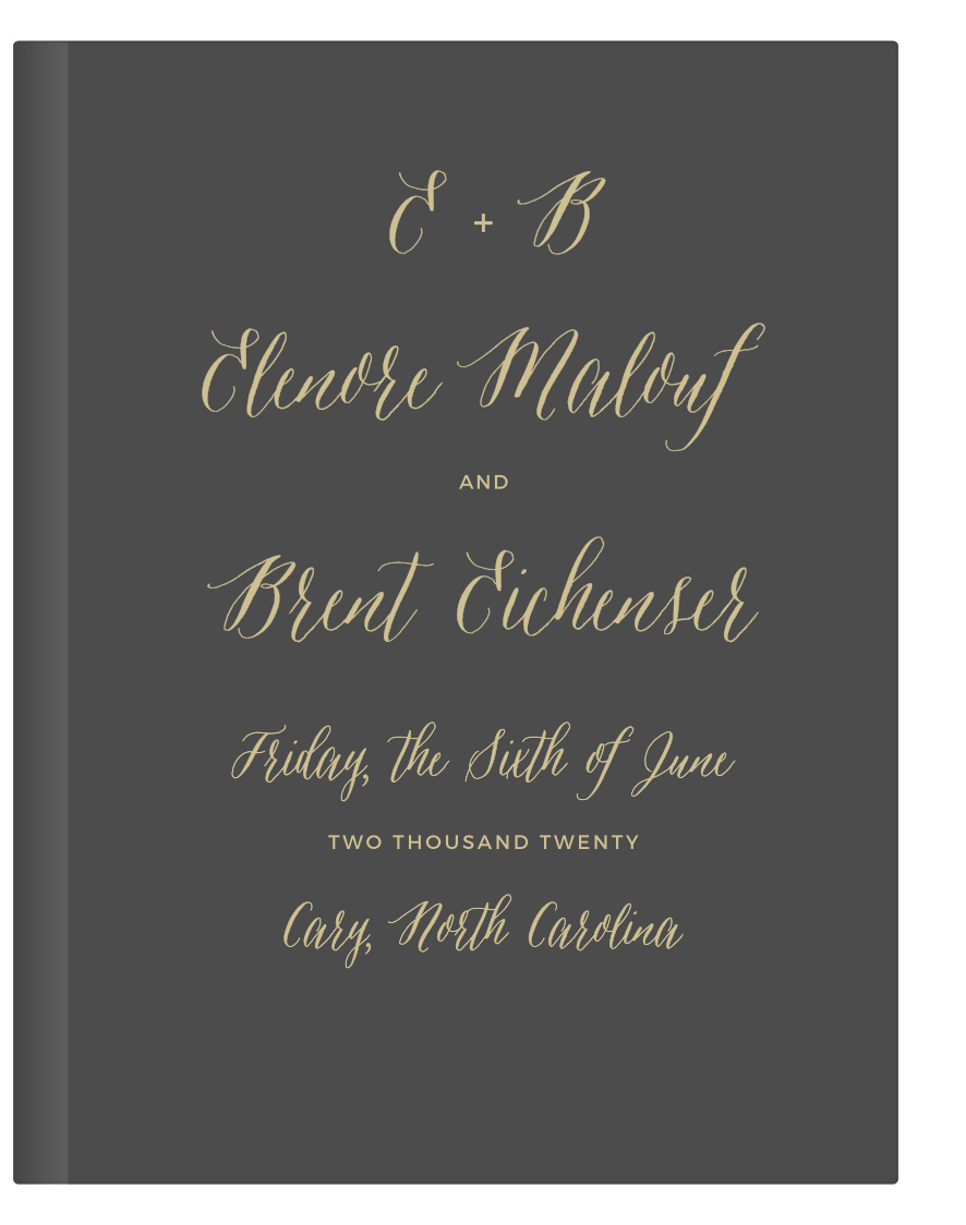 The Rustic Script Wedding Invitations from the Crafty Pie Collection at Basic Invite are an elegant way to invite friends and family to your special day.