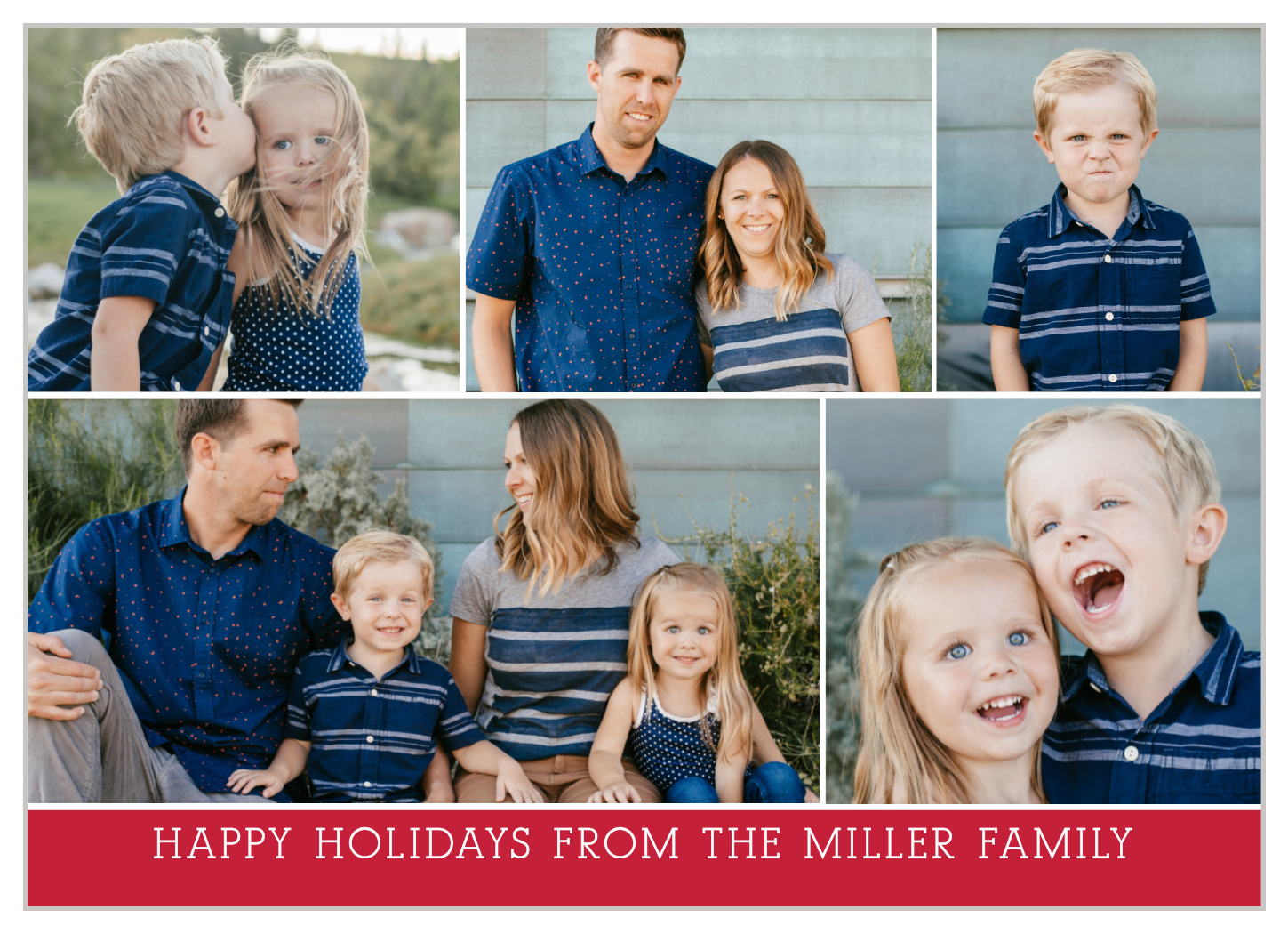 Candid Moments Holiday Cards