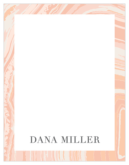 Put a modern twist on a classic pattern with the Marbled Paper Business Stationery.