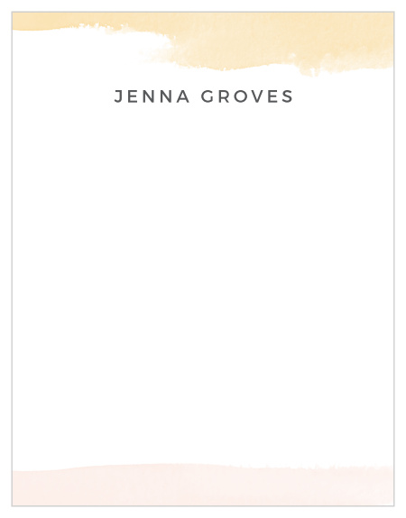 Send your personal or company mail on the Dip Dye Business Stationery. 