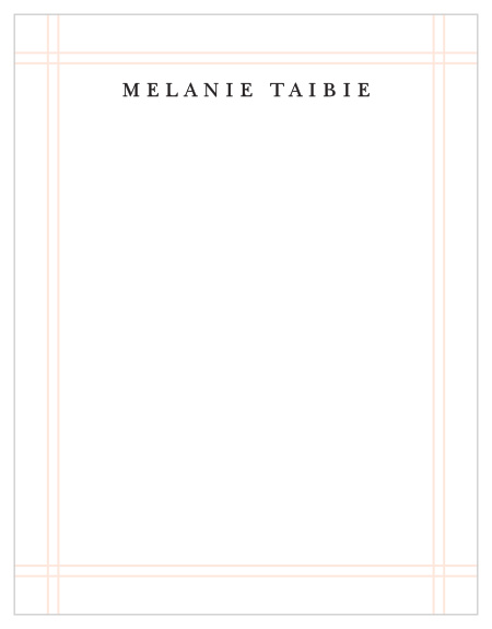 Create your elegant letterhead with the Simple Frame Business Stationery. 