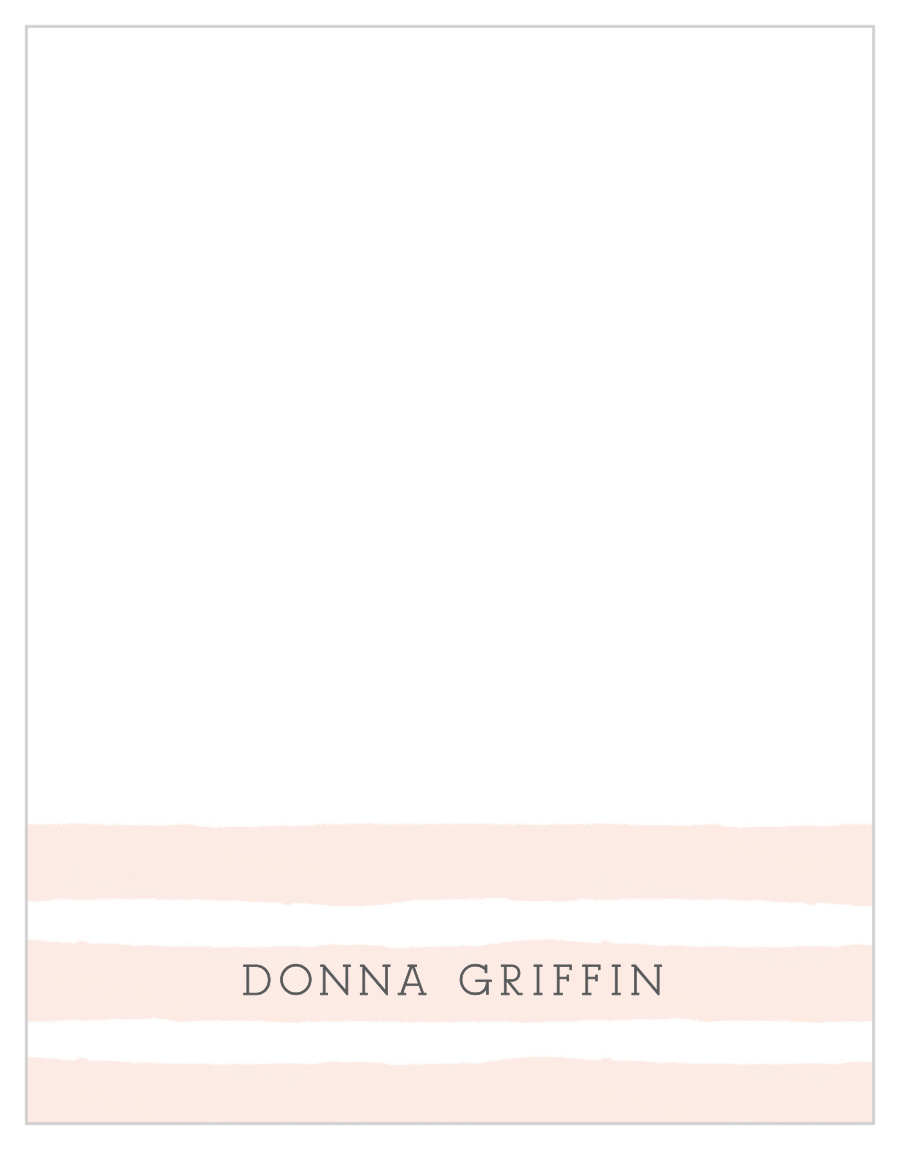 Watercolor Stripes Business Stationery