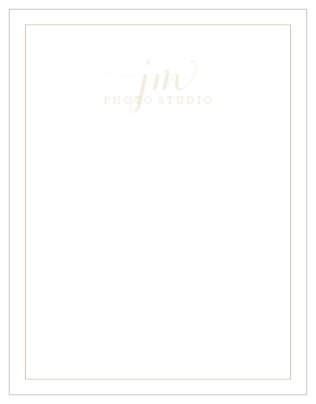 Make your logo your letterhead with the Custom Logo Business Stationery. 
