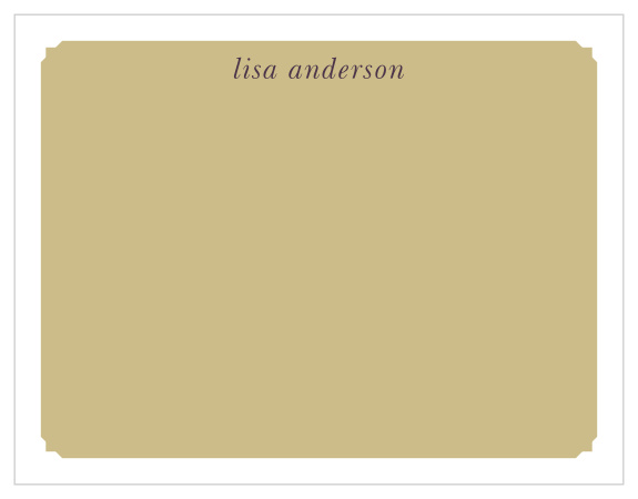 A delicate border reminiscent of a photo album elegantly frames the Vintage Photo Album Business Stationery. 