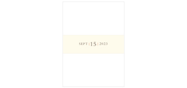 Keep your wedding stationery bundled together with the Fall Harvest Belly Bands.