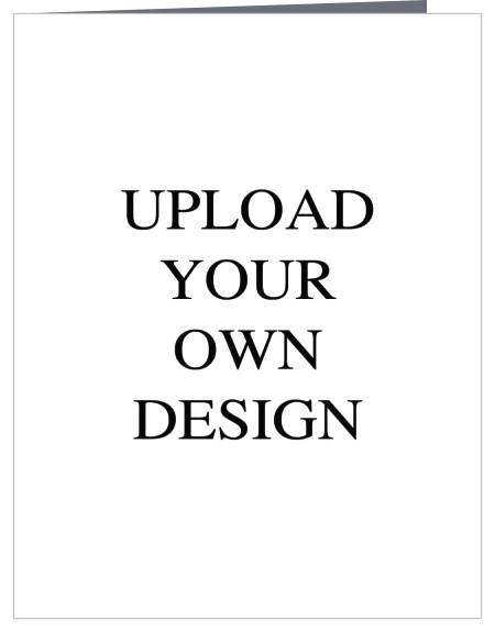 Print your original design with the Graduation Portrait Thank You Card. 