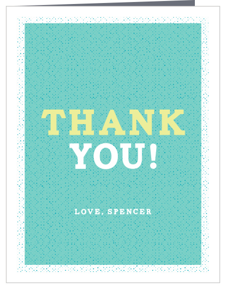 Add your son’s name to the Little Linguist Boy First Birthday Thank You Cards.