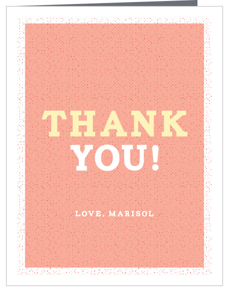 Add your son’s name to the Little Linguist Girl First Birthday Thank You Cards.