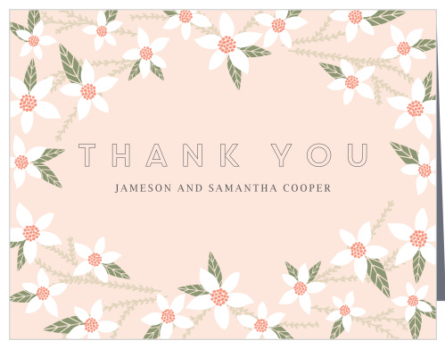 Darling Daisies Wedding Thank You Cards