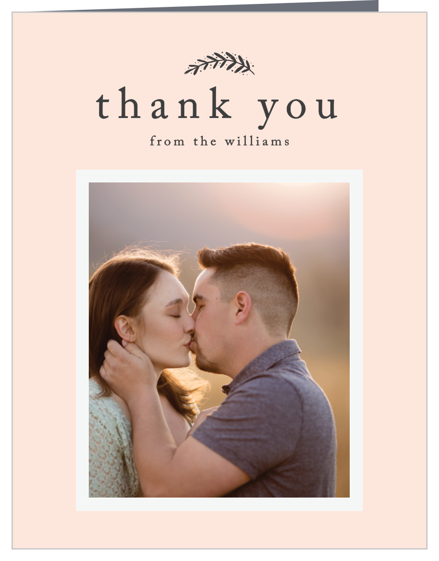 Perfectly Personalized Wedding Thank You Cards