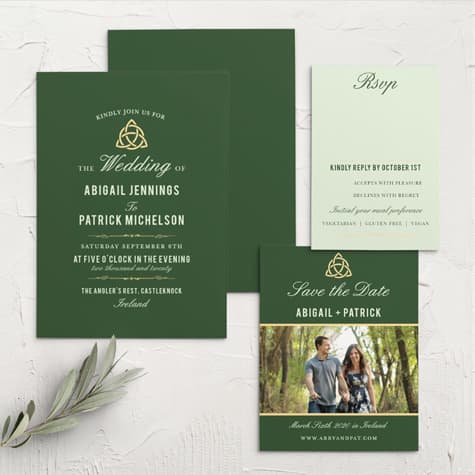 Celtic Dream Wedding Invitations
