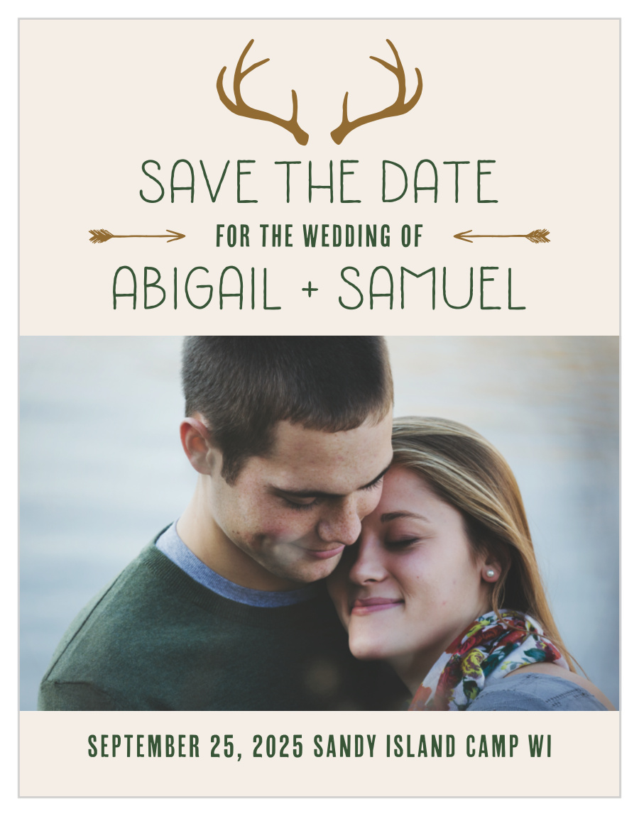Summer Camp Weekend Save the Date Cards