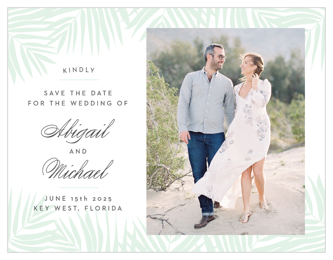 Palm Beach Save the Date Cards