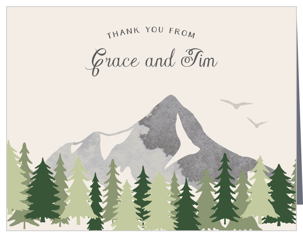 Forest Escape Thank You Cards