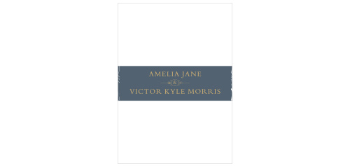 It's the small details, like the Old World Winery Foil Belly Bands, which will ensure your wedding stationery stands out from the rest.