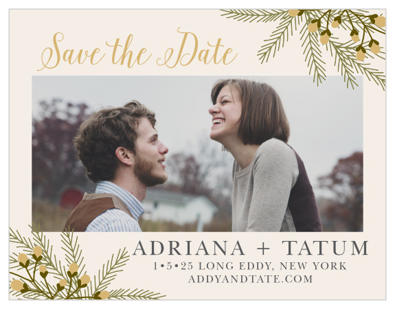 Rustic Country Save the Date Magnets