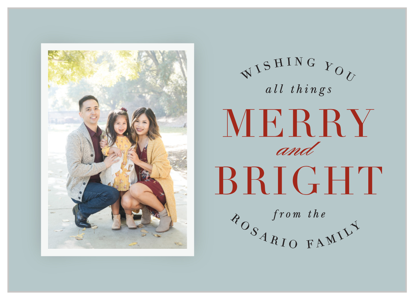Simply Sophisticated Holiday Cards