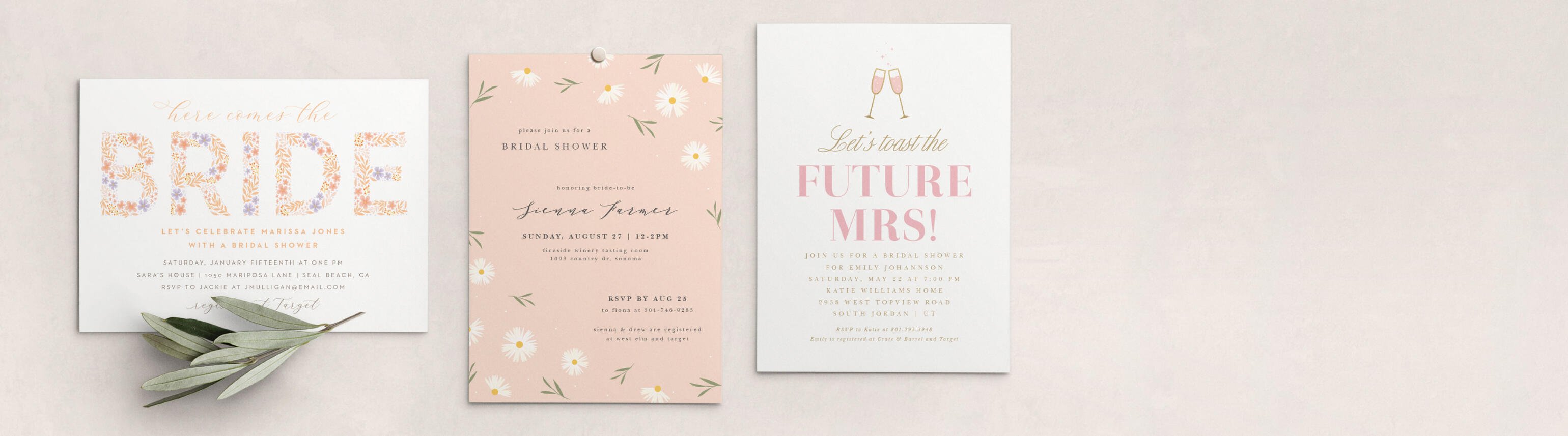 Bridal Shower Thank You Cards  Design Yours Instantly Online - Basic Invite