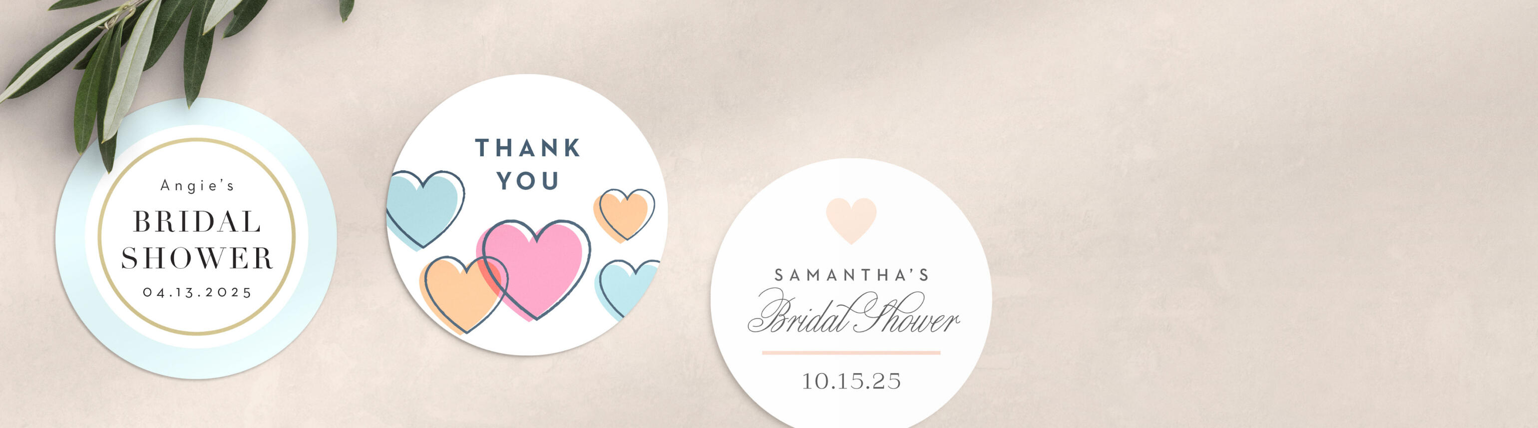 Circle Flower Blush Green Team Bride' Sticker