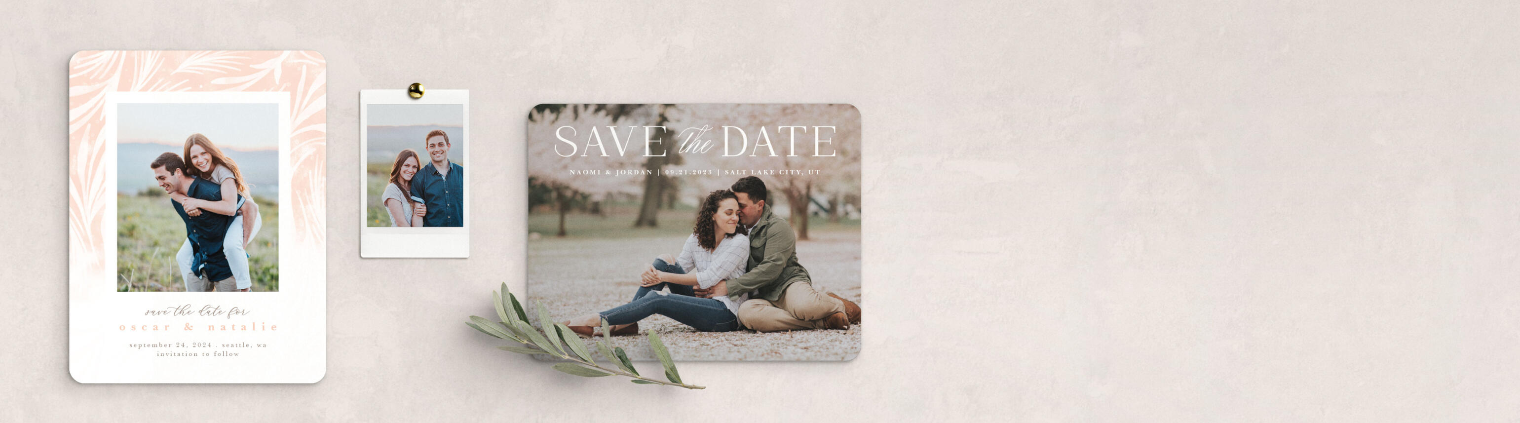 Save The Date Magnets  As Low As 62¢ Per Card