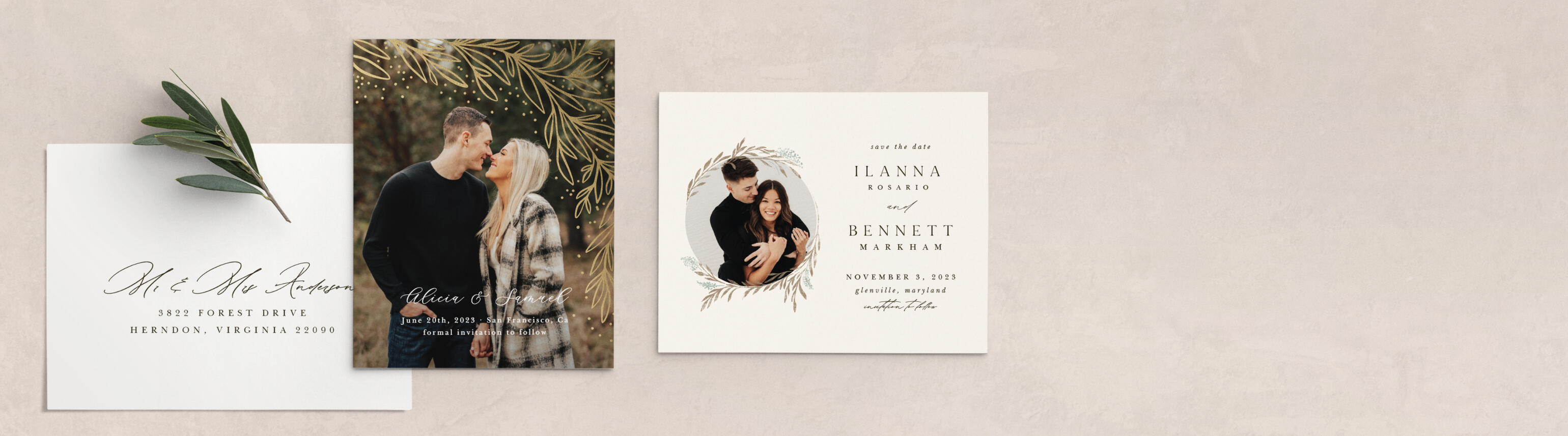 27 Elegant Save The Date Magnets For Your Wedding