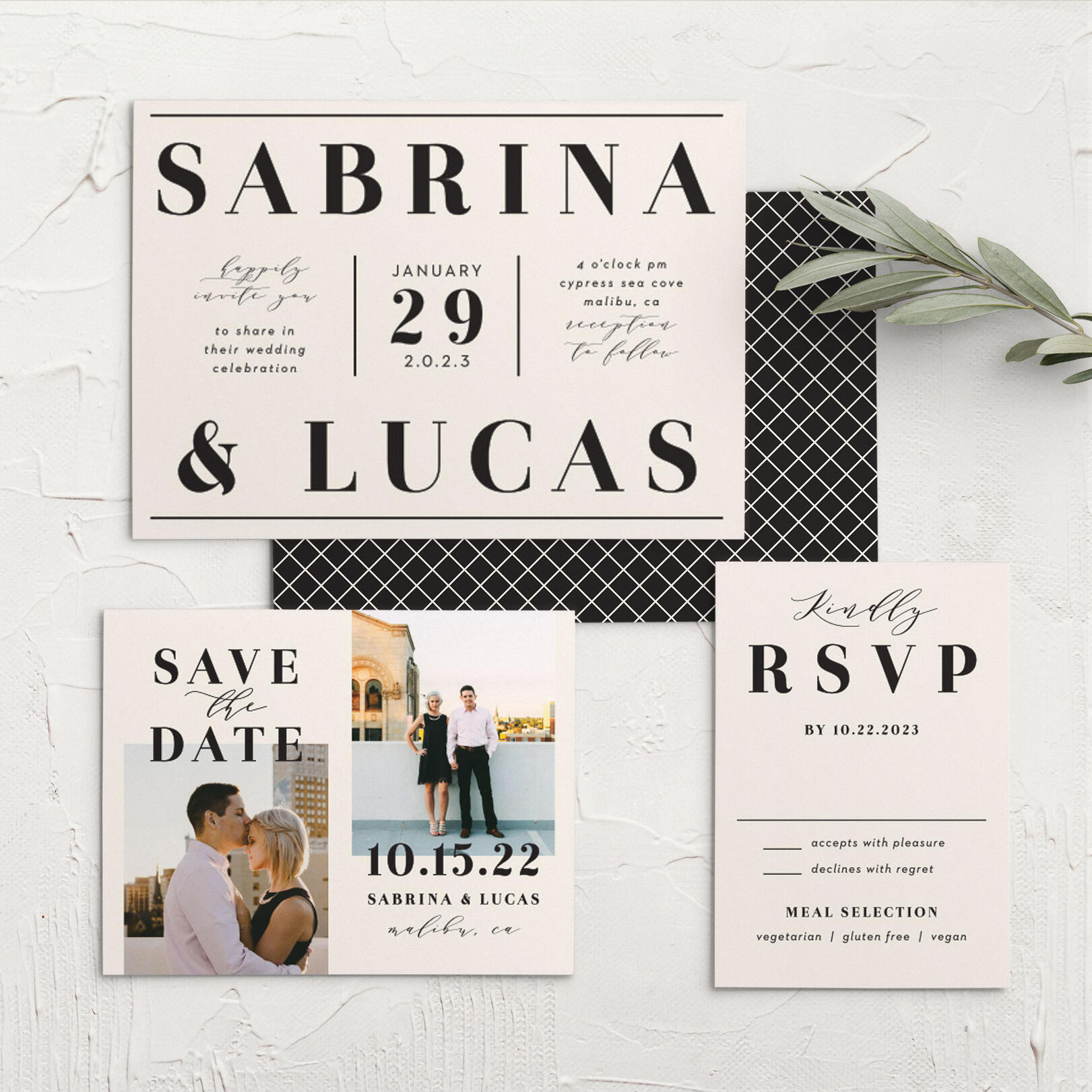 Cutest Couple Save the Date Magnets