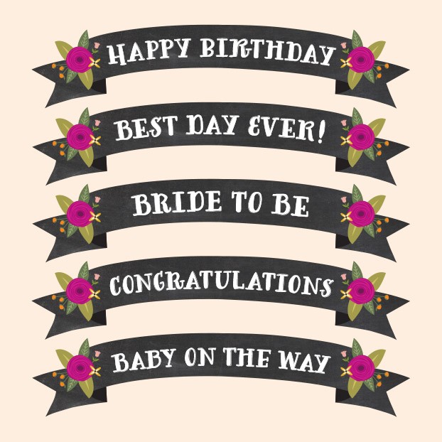 Cake Toppers & Bunting | Oriental Trading Company