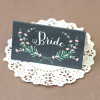 Bride and Groom Place Cards Printable by Basic Invite