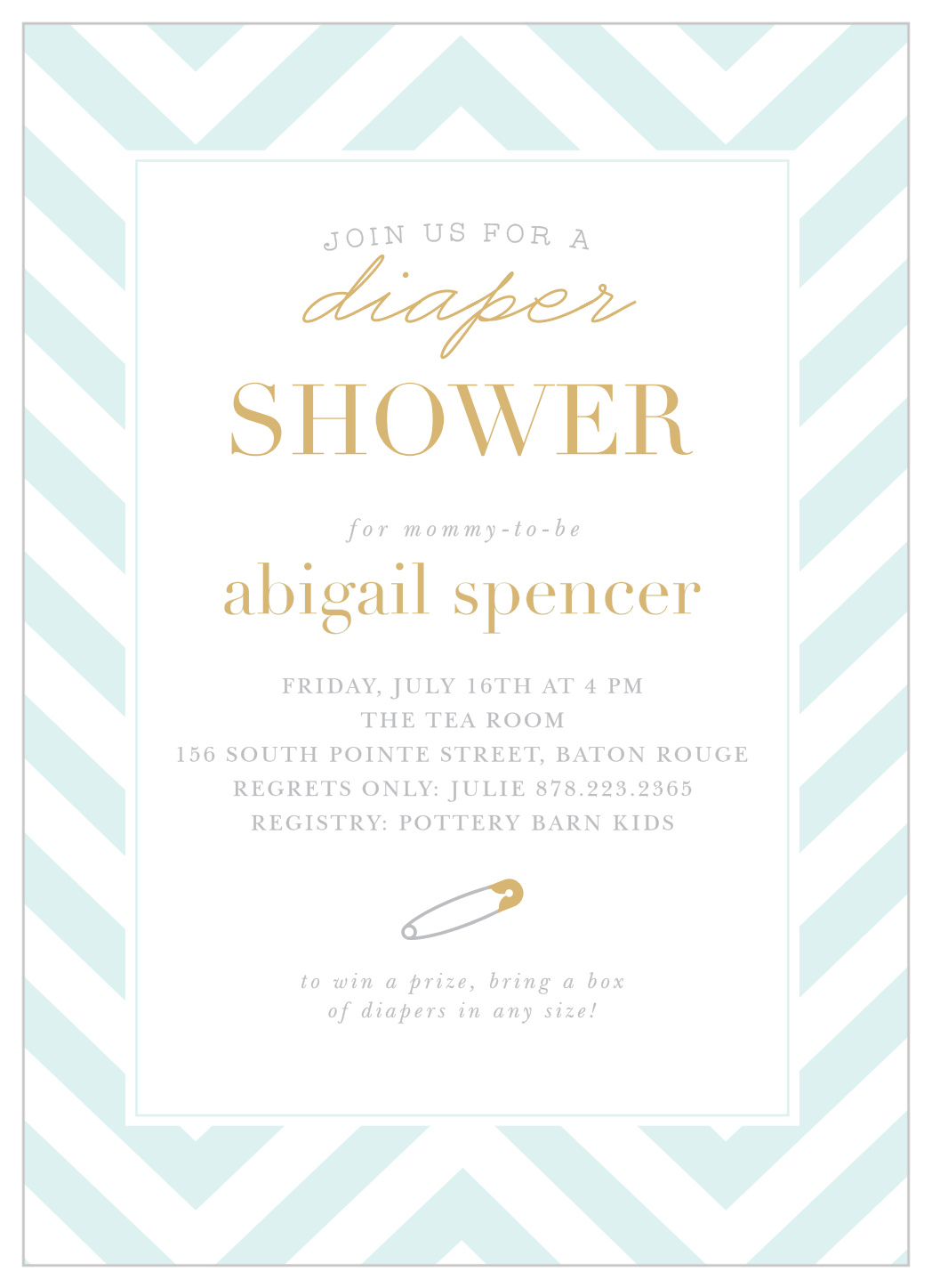 Diaper Delight Baby Shower Invitations by Basic Invite, image size:1048x1447